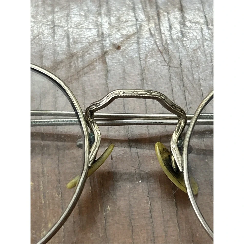 AO Eyeglasses Full Frames 1/10 12K Gold Filled GF Ful-Vue w Case Extra Lens